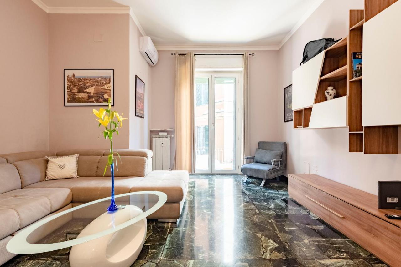 Joivy Cute Flat With Terrace Lägenhet Genua Exteriör bild