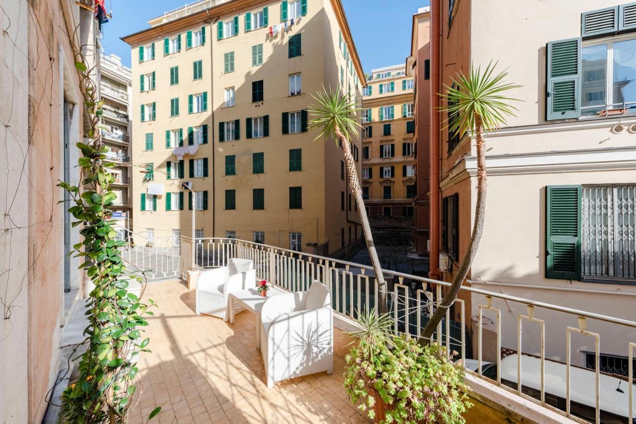 Joivy Cute Flat With Terrace Lägenhet Genua Exteriör bild
